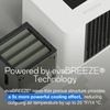 image:imageCooling Fan for Desk and Camping  Portable Air Conditioners  Small Ice Fan for Tent  Mini Swamp Cooler  Evaporative Air Cooler Evasmart GreyGray