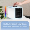 image:imageCooling Fan for Desk and Car  Portable Evaporative Air Cooler for Camping  Small Ice Fan for Tent  Personal Air Conditioners Evalight Blue