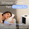 image:imageCooling Fan for Desk and Car  Portable Evaporative Air Cooler for Camping  Small Ice Fan for Tent  Personal Air Conditioners Evalight WhiteWhite