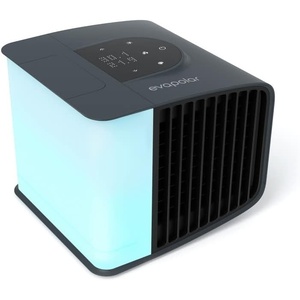image:imageCooling Fan for Desk and Camping  Portable Air Conditioners  Small Ice Fan for Tent  Mini Swamp Cooler  Evaporative Air Cooler Evasmart GreyGray