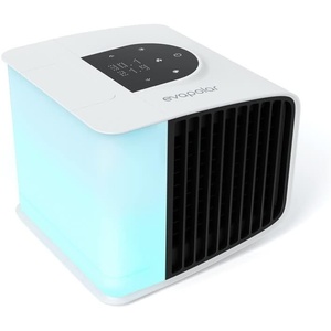 image:imageCooling Fan for Desk and Camping  Portable Air Conditioners  Small Ice Fan for Tent  Mini Swamp Cooler  Evaporative Air Cooler Evasmart GreyWhite