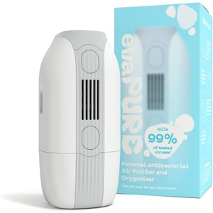 image:imageEvapolar Mini Air Purifier for Desk  Rechargable Portable Personal Air Purifier for Car  Cordless Small Air Cleaner for Car Evapure