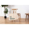 image:imageEvapolar evaBAG Cotton Tote Bag Reusable Grocery Shopping Bag Handy Bag Ivory Ivory L