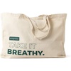 image:imageEvapolar evaBAG Cotton Tote Bag Reusable Grocery Shopping Bag Handy Bag Ivory Ivory L